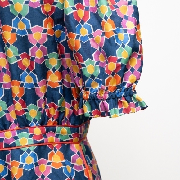 Saloni. Juli B Silk Jumpsuit. - Picture 6 of 15